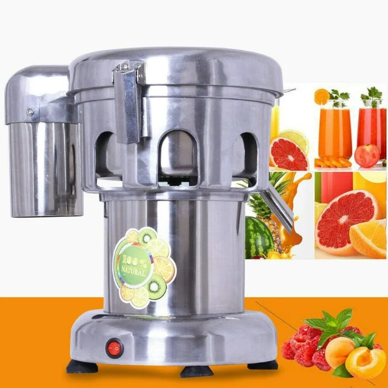 

Commercial Electric Citrus Juicer Orange Fruit Lemon Squeezer Extractor Juice Press Machine Filter Stainless Steel 370W 2800RPM