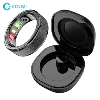 2024 COLMI R10 Smart Ring Men Women, Smartring With Charging Case, Health and Sleep Monitor, 5ATM Waterproof For Xiaomi Phone 1