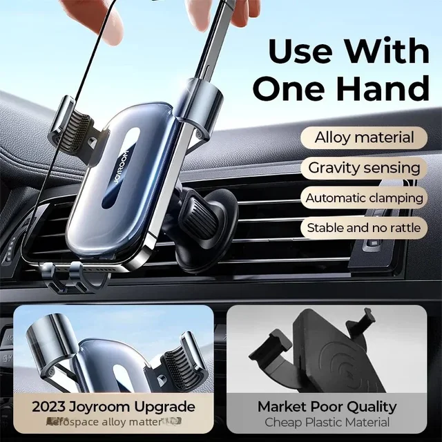 Joyroom Car Phone Holder: Hands-Free Driving, Safety, and Convenience