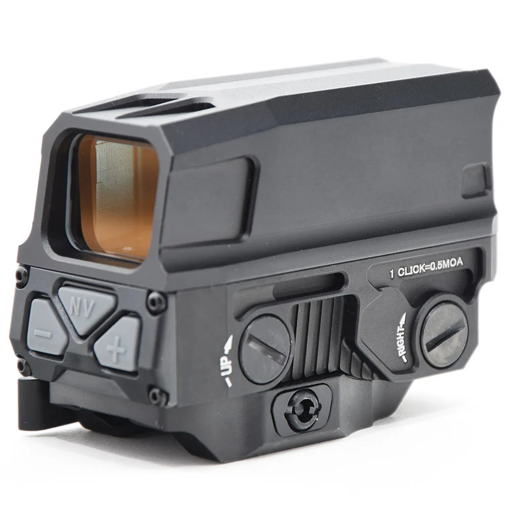 Tactical Gen II 1x Red Dot Sight Collimator Holographic Reflex Optics Scope Integrated Quick Lock Release 20mm Mount Base