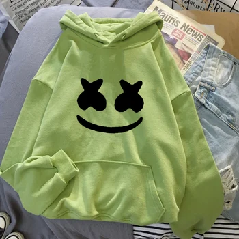 سويت شيرت بقلنسوة من أوروبا وأمريكا للرجال والنساء، ملابس للأزواج، نمط كوري للخريف والشتاء، طالب عصري