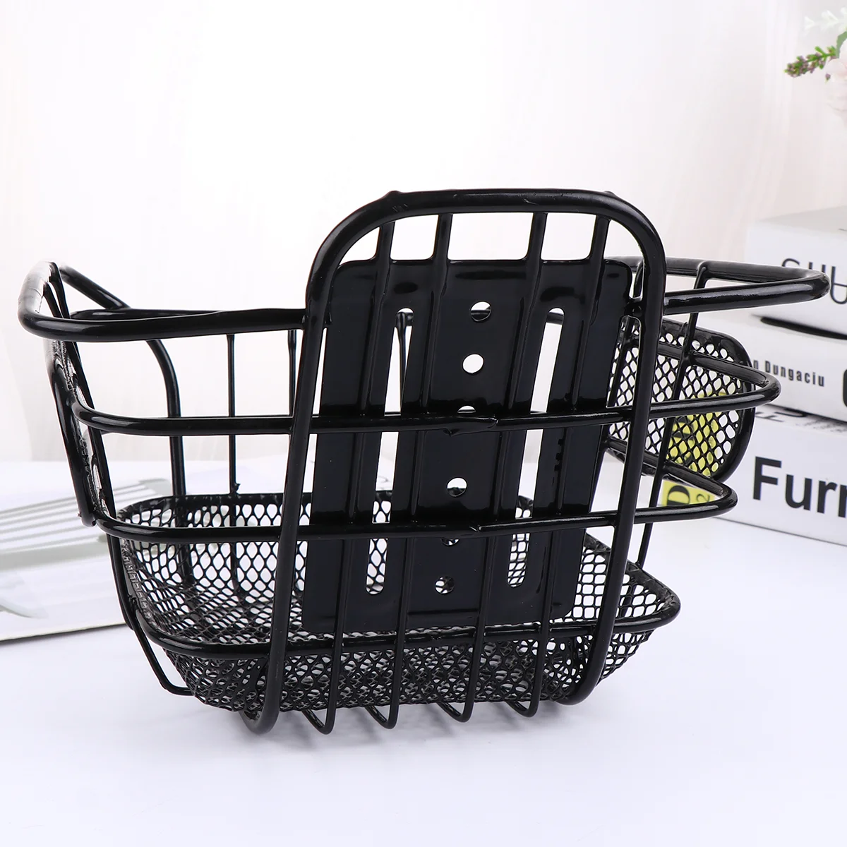 

Front Rack Luggage Carrier Bicycle Basket Steel Handlebar Bike Baskets for Kids