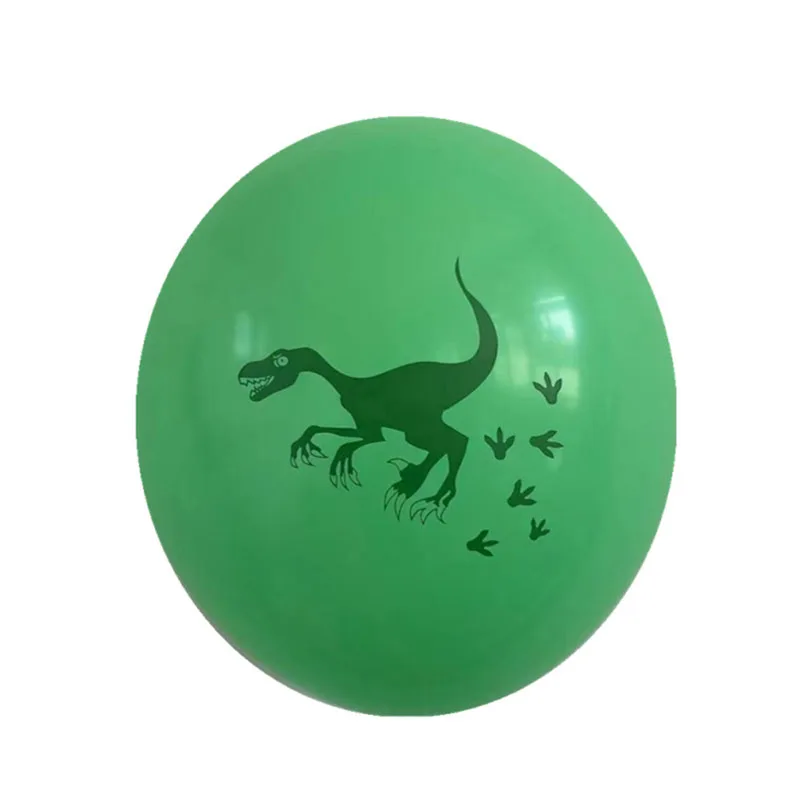 thumbnail image 1 of Globo con estampado de dinosaurio, decoración para fiesta de cumpleaños infantil con temática de dinosaurio, globo de dibujos animados, tiranosaurio rex, lindo pterosaurio, 1 of 5