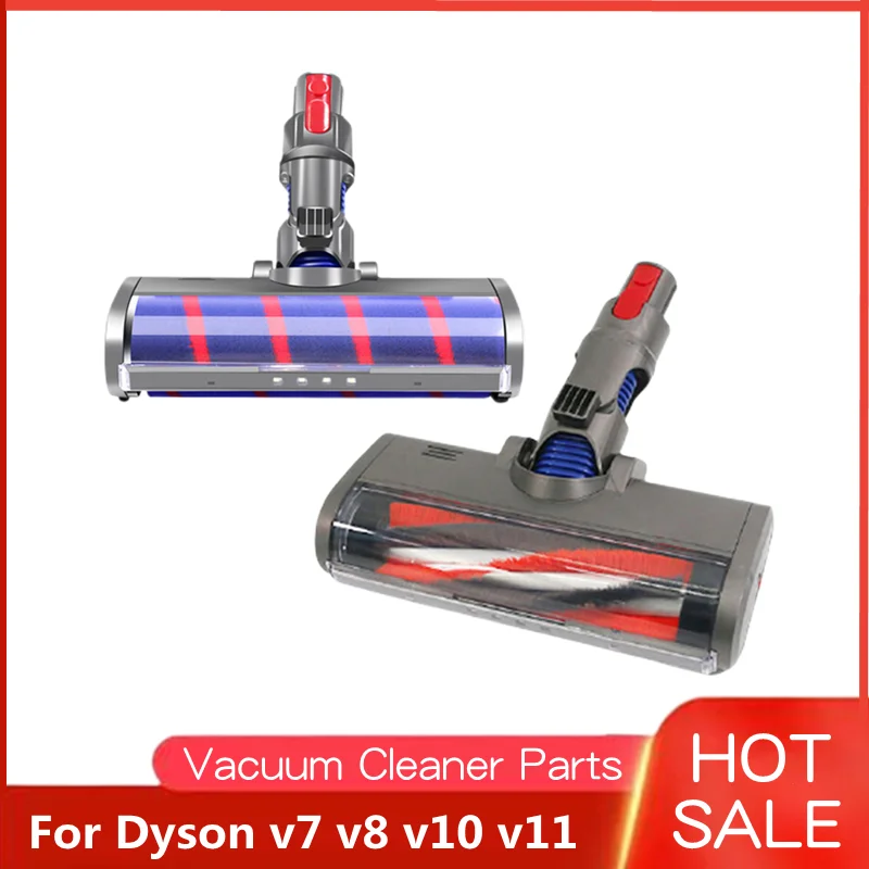 

High Quality Motorized Floor Tool improved version Detachable Electric Brush Head For Dyson v7 v8 v10 v11 Free Post