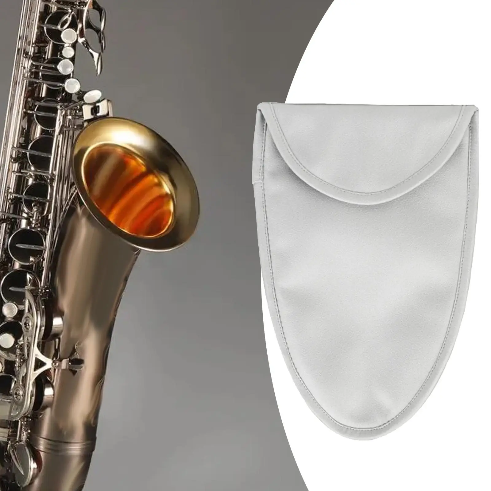 Sax Mouthpiece Pouch Portable Carrying Bag for Clarinet Tenor Sax Trombone