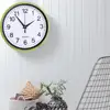 Durable Wall Clock Quartz Sweep Movement Wall Clock Number Round Wall Clock for Home Office Decoration Silent Non-ticking 8 Inch 3