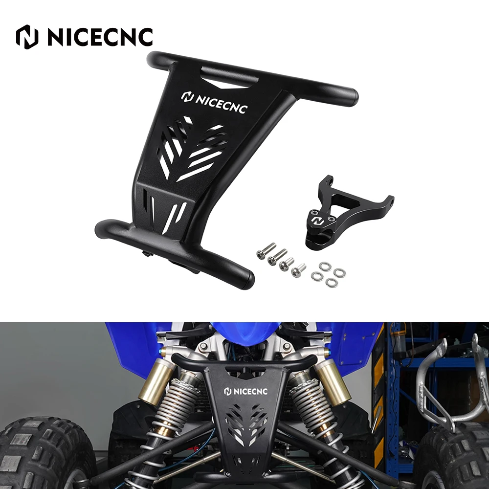 NiceCNC Front Head Bumper Cover Guard Protector For Yamaha YFZ450R YFZ 450R 450 R Aluminum ATV Accessories