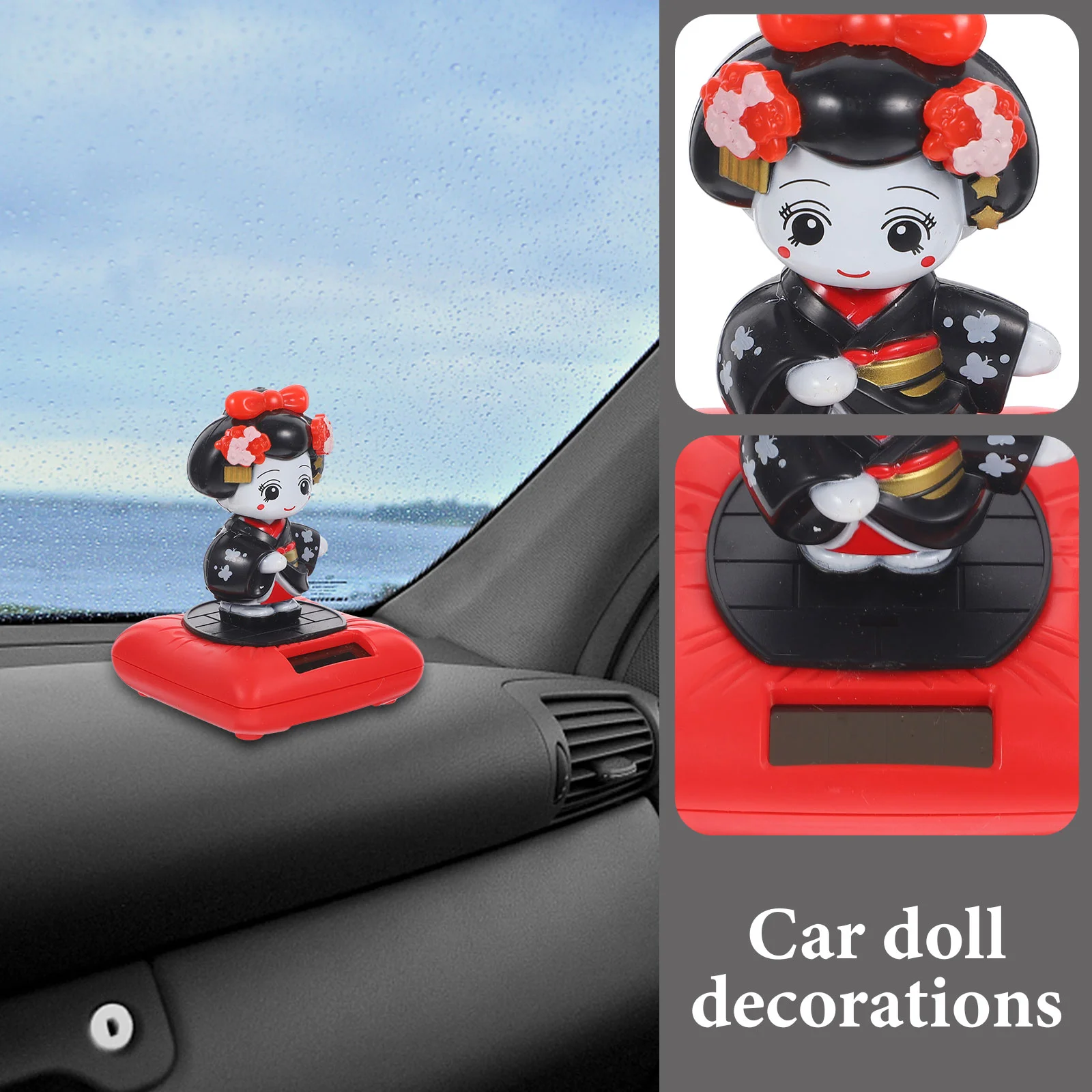Japanese Solar Kimono Doll Ornament