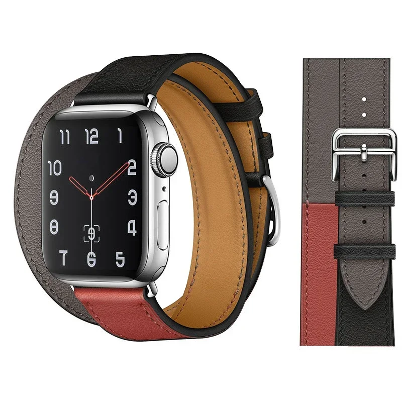 Premium Genuine Leather Watch Bracelet Strap – Timeless Elegance