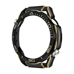Ultimate Protector PC Case Bumper for Huawei Watch GT Series - Enhanced Protection Accessories (Gold)