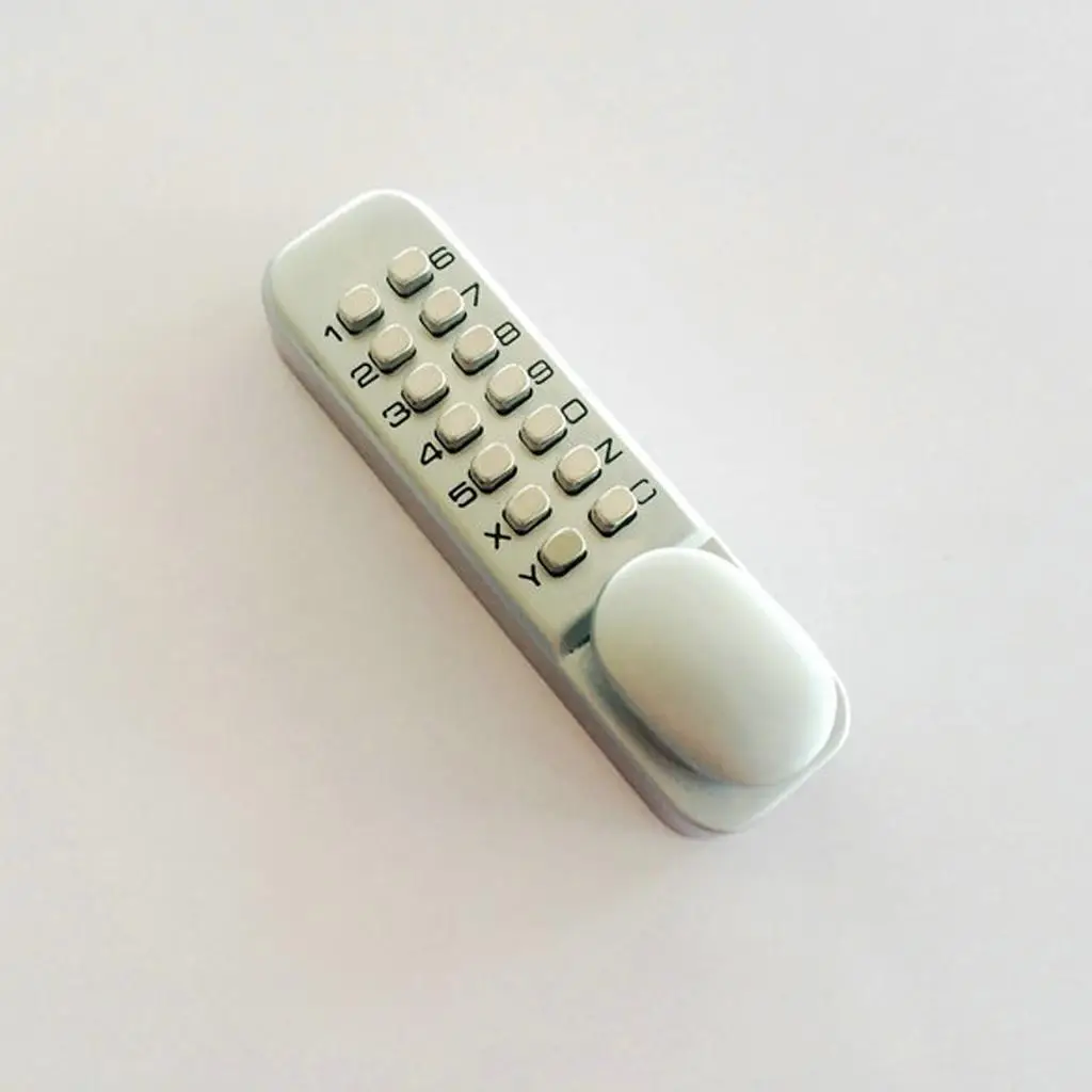 

Digital Push Button Door Lock Key Pad Code Combination Access Mechanical Home Interior Latch Bolt Locker