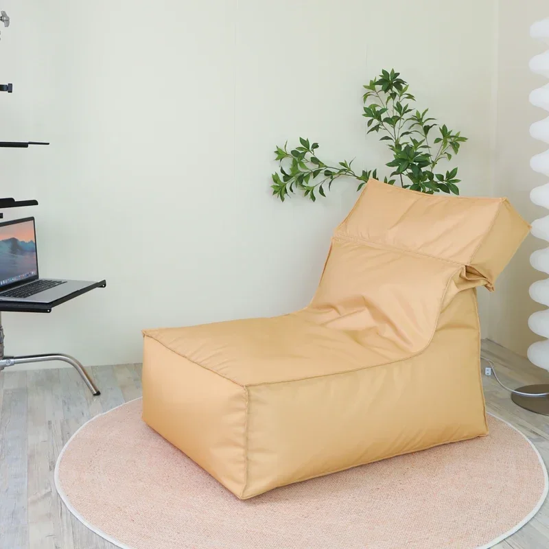 Stripes Leisure Beanbag Outdoor Beach Square Lounge Waterproof Beanbag Outside Reclinable Foldable Sitzsack House Accessories