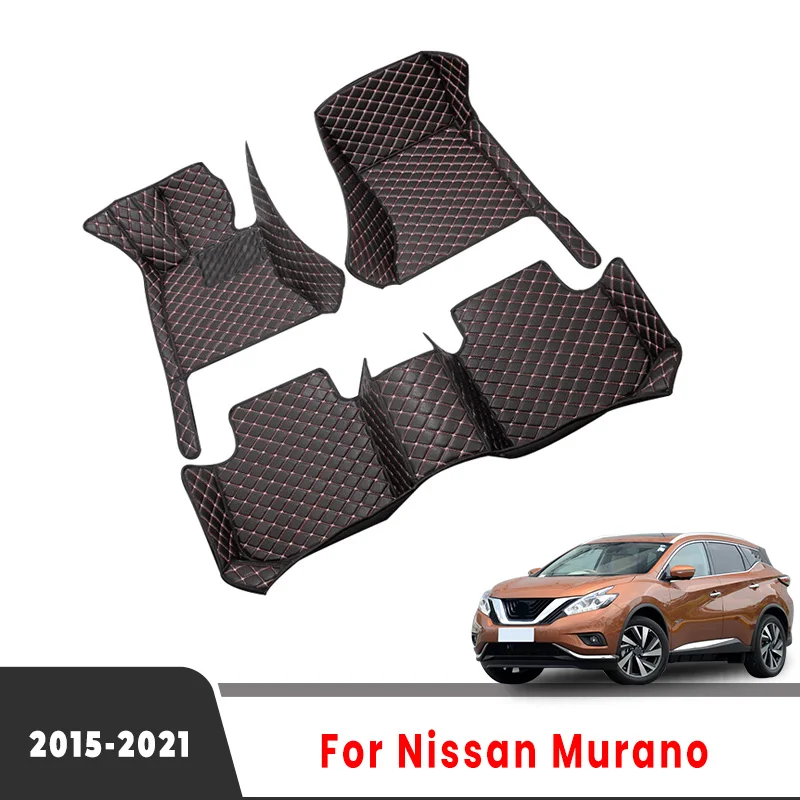 

Автомобильные коврики для NISSAN Murano 3rd 2023 2022 2021 2020 2019 2018 2017 2016 2015, автомобильные аксессуары для интерьера, коврики на заказ
