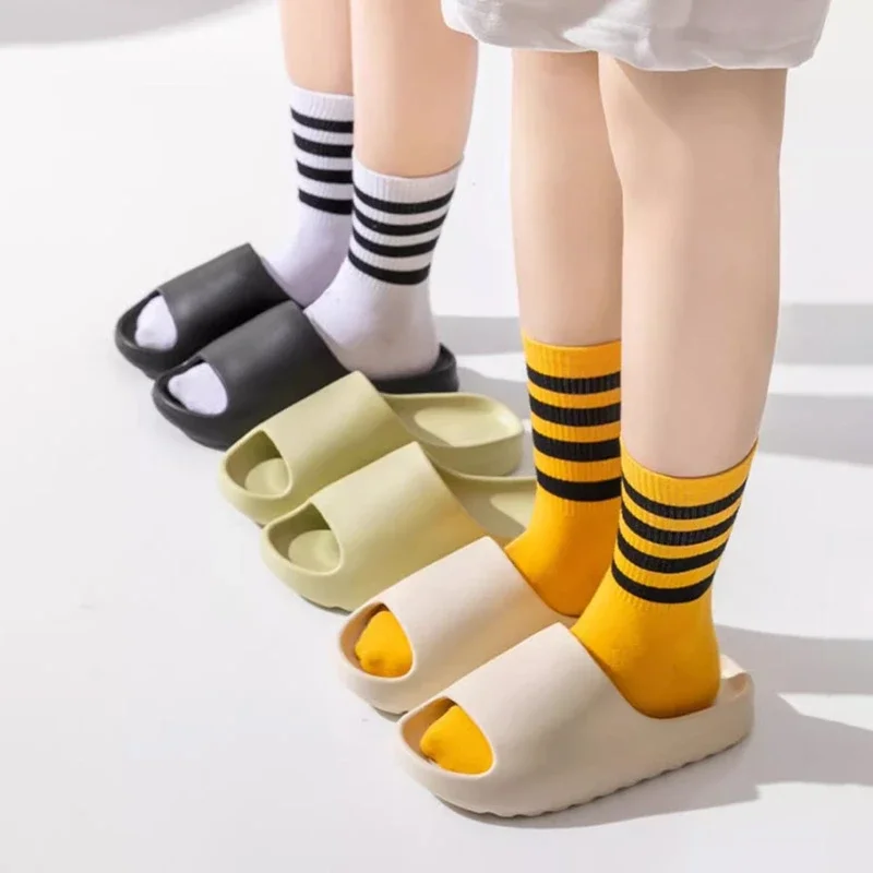 Soft Slippers Summer Slippers Feet proof and odor resistant internet celebrity slippers for men outdoor wear summer indoor stay at home couple EVA sandals
