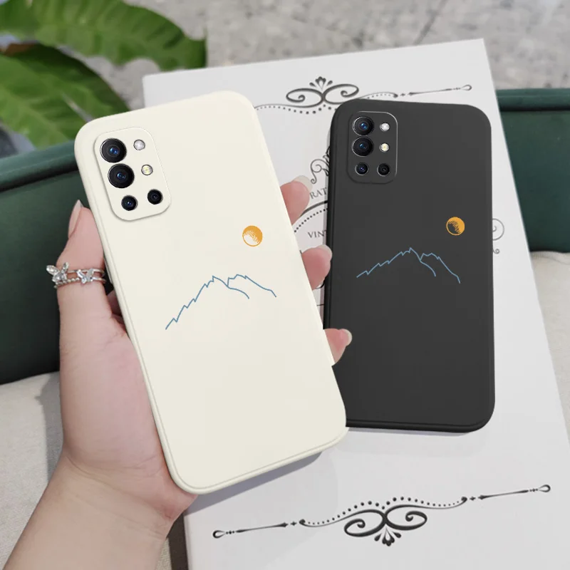 Line Mountain Liquid Silicone Phone Case - Premium Protective Cover