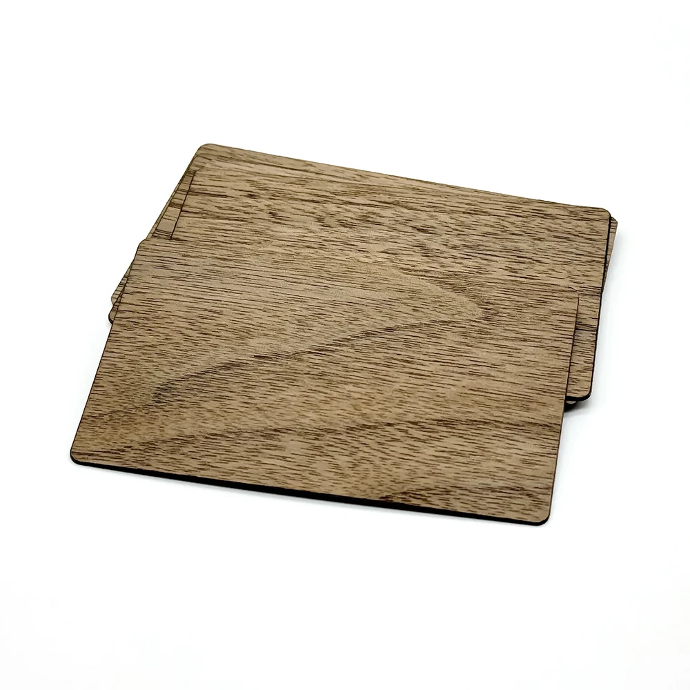 5pcs BLACK WALNUT