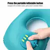 Inflatable Travel Pillow U-Shaped Car Pillow Neck Protector Portable Comfortable Pillow For Airplane Train Car 5
