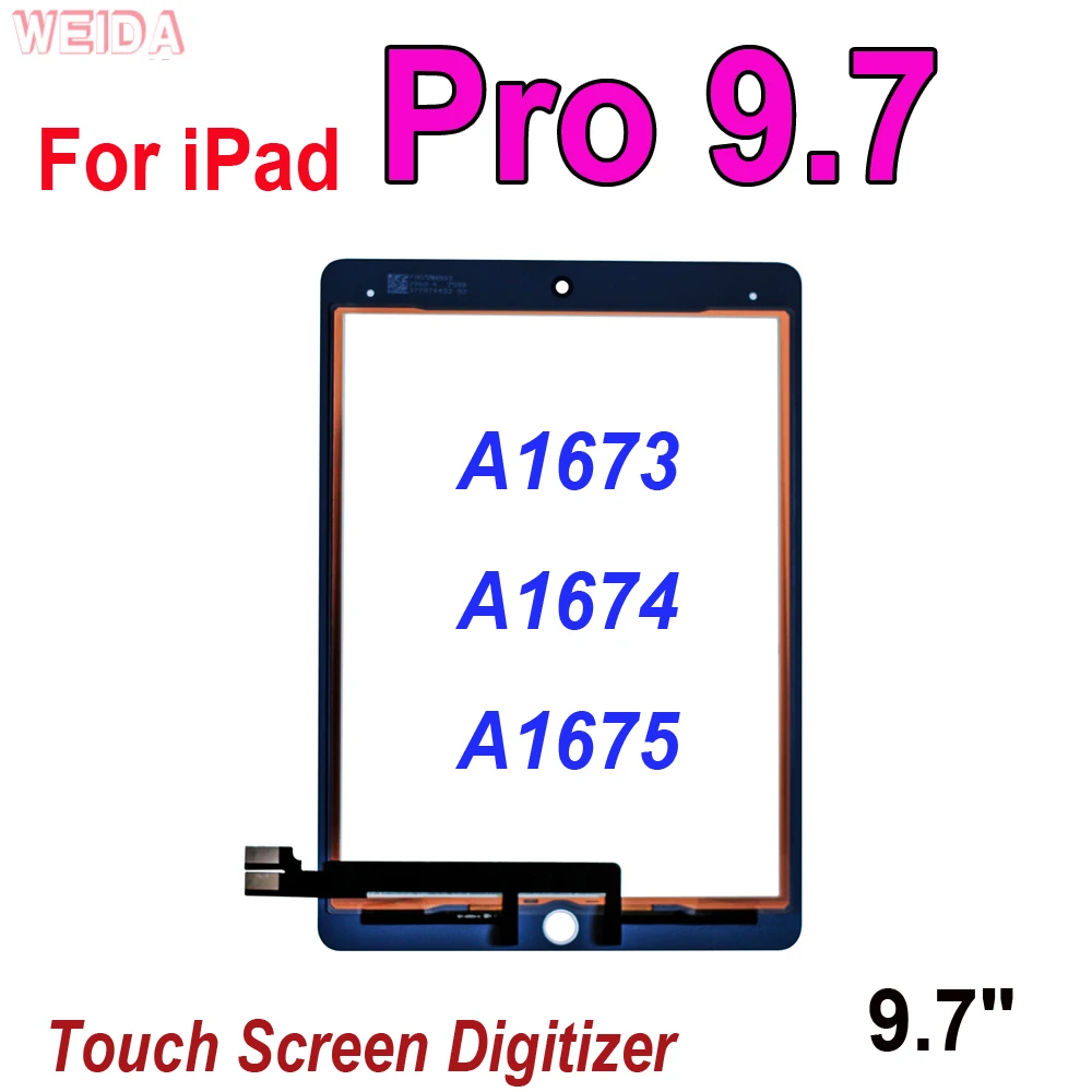 9.7 "Per Ipad Pro 9.7 A1673 A1674 A1675 Touch Screen Digitizer Per Ipad Pro 9.7 Touch Screen Pannello In Vetro Senor Parti Di Ricambio