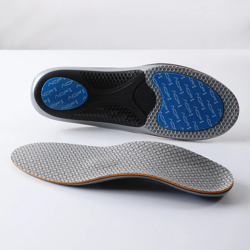 The ACF Orthotic Shock-Absorb Insoles Orthopedic Flat Foot Health Sole Pad For Shoes Insert Arch Support Pad For Protect Knees