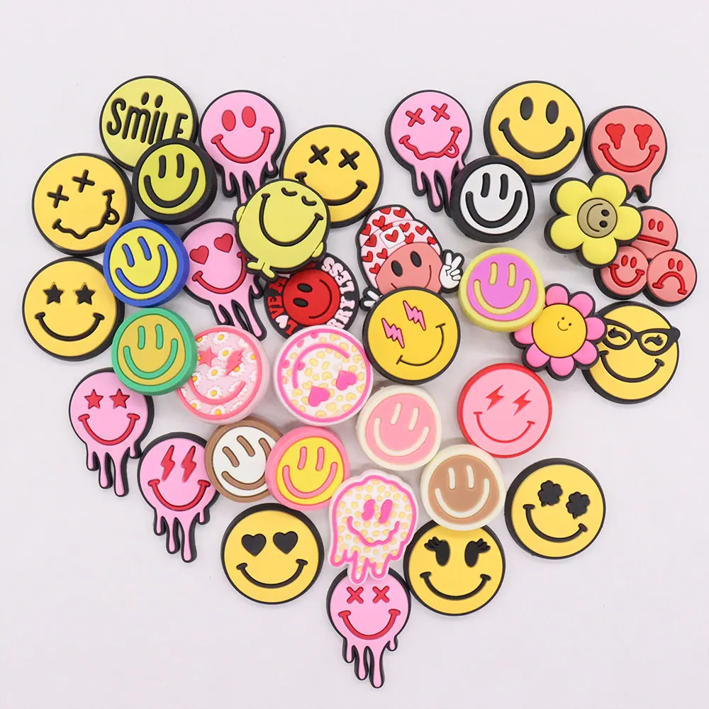 Happy Face Stickers, x 35, 20mm