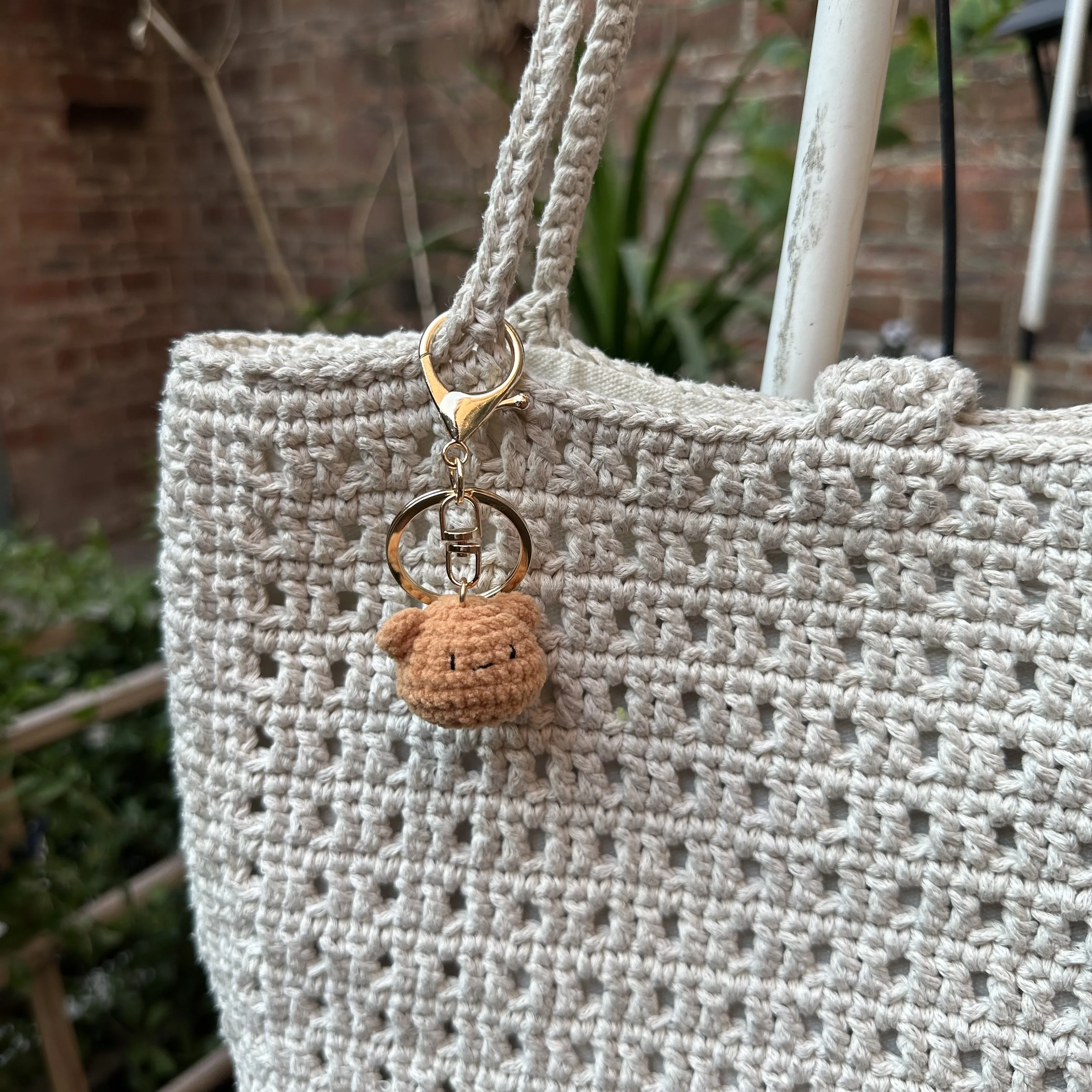 Mini Crochet Animal Keychain – Bunny, Chick, Cat, Dog & More