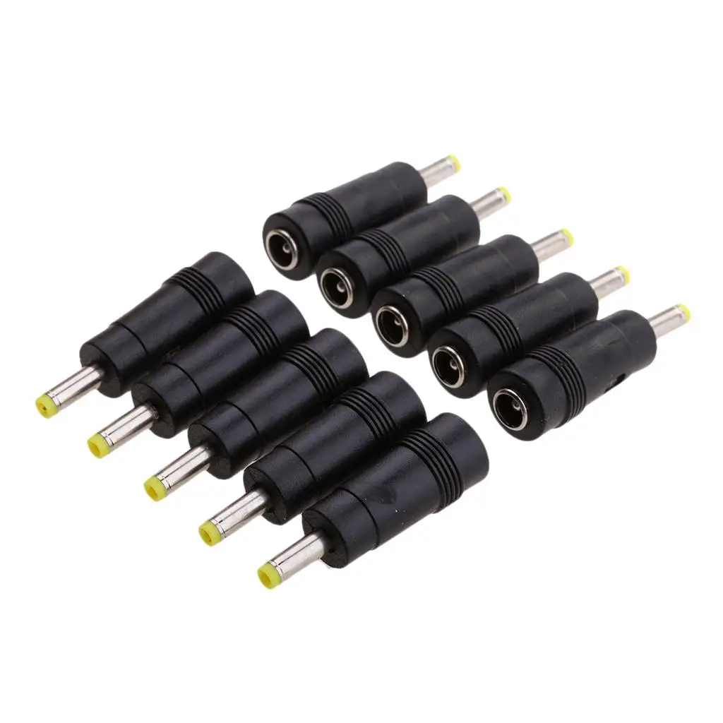  4.0x1.7mm Male to 5.5x2.1mm Female Connection Adapter DC Power Supply for