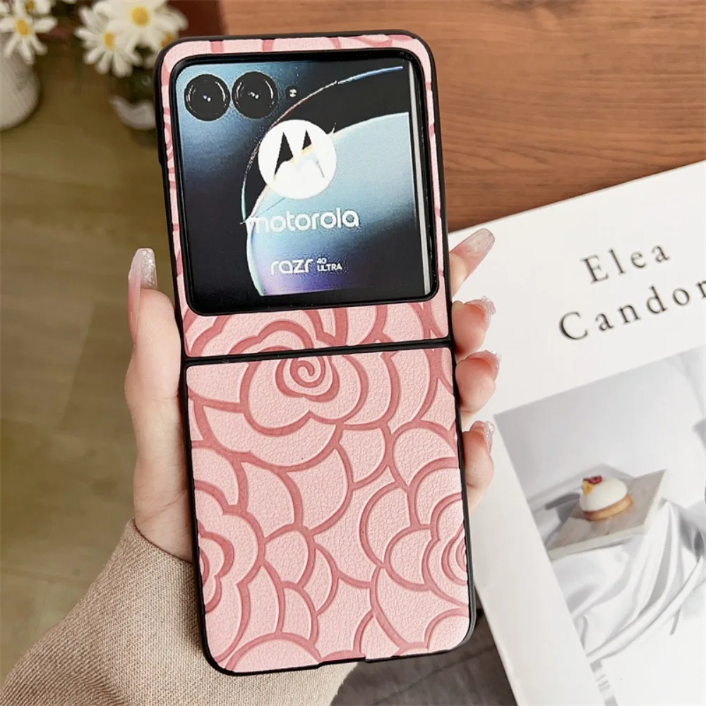 Flower Leather Shockproof Phone Case - Ultra Protective Cover