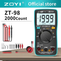 ZOYI Digital Multimeter Ammeter Voltmeter Resistance Frequency backlight Meter voltage Diode Frequency ZT98 ZT100 ZT101 ZT102 1