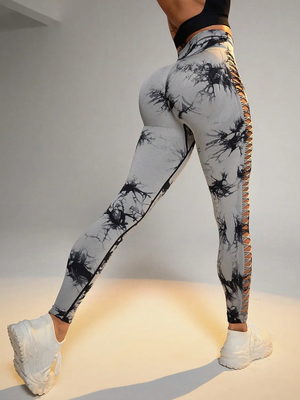 TRY TO BN Sexy Seamless Leggings For Women High Elasticity High