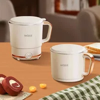 Household Portable Stainless Steel Electric Water Cup Automatic Mini Travel Kettle 1