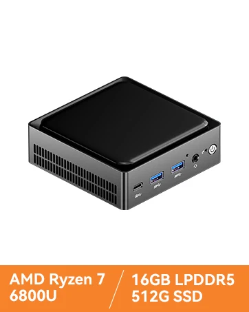 Smartphone-Charging Mini PCs : AOOSTAR Ryzen 7 6800U Mini PC