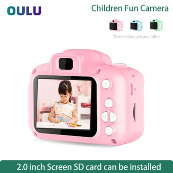어린이용 재미있는 디지털 카메라, 메모리 카드 1080, HD 비디오 녹화 장난감, 사진 촬영 재생, 2.0 인치