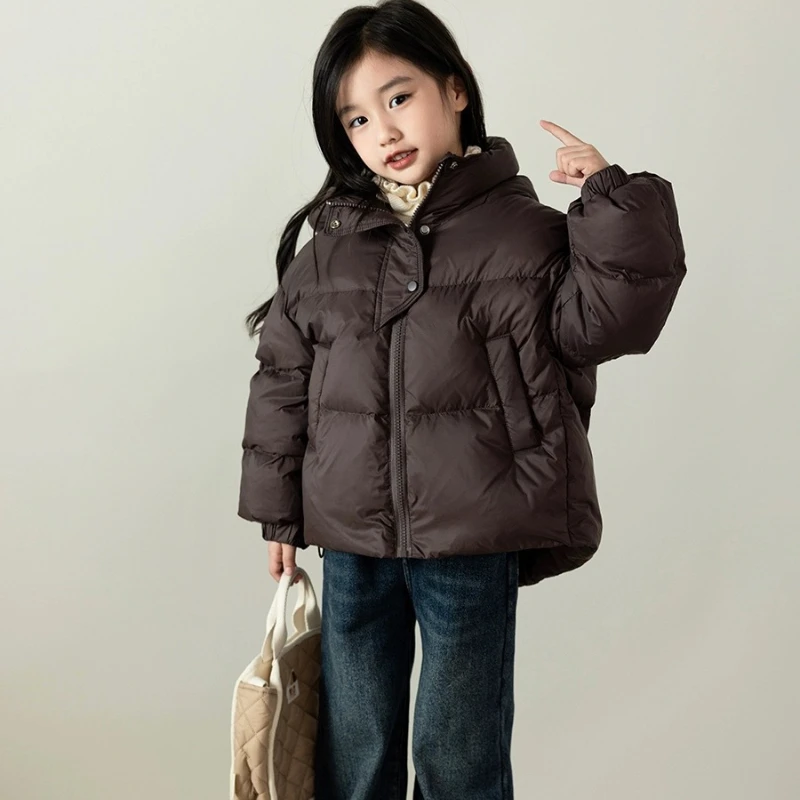 Girls Down Cotton Jacket Children Thick Cotton Jacket Top Kids Jackets for Girls Winter Coats down jacket children jackets girls coat