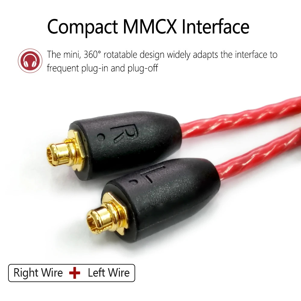 Brand to MMCX Earphone Upgrade Cable Audio