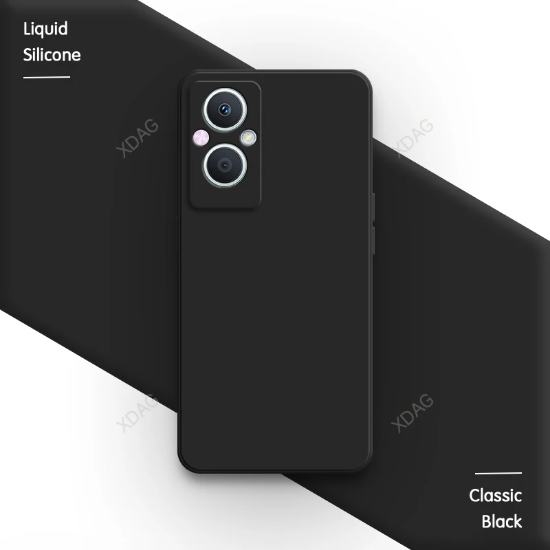 Premium Liquid Silicone Phone Case - Soft Candy Color High-Quality Protective Cover