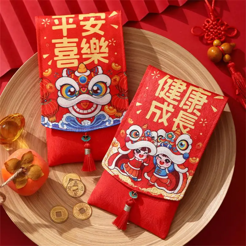 

Gilded Red Envelope Durable Materials Festive Atmosphere Unique Design Practical Exquisite Craftsmanship Chinese New Year Gift