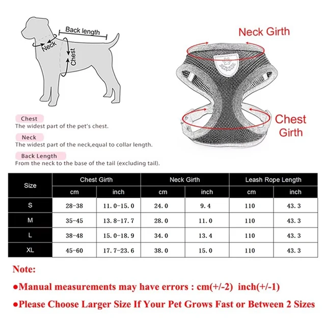 Pet Harness Leash Set Reflective Hiking Puppy Mesh Vest With D-Ring For Small Dogs Cats Breathable Outdoor Walking Accessories 6