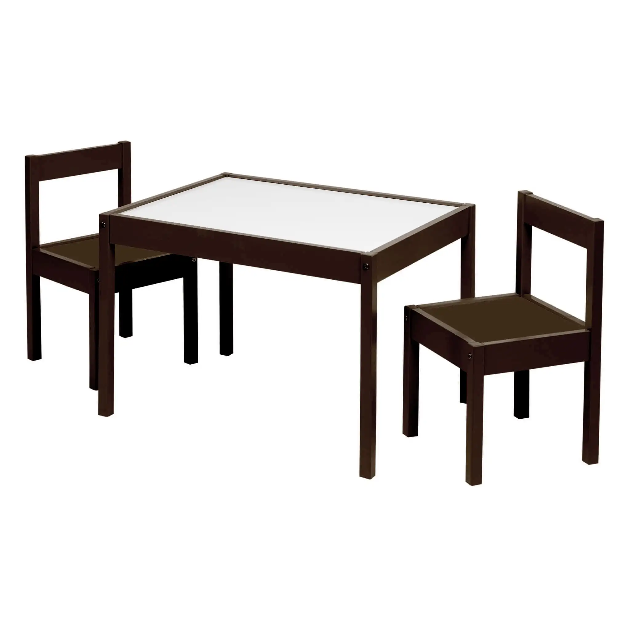 

Игровой набор из 3 предметов для сухого стирания, эспрессо, 25x19x18 дюймов