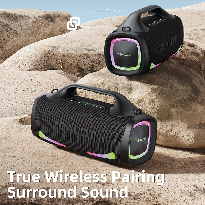 Zealot-S79 100W Big Power Portable Bluetooth Speaker with