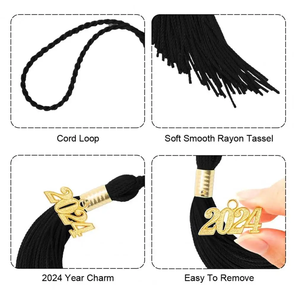 Party Decorations Graduation Hat with Tassel Graduation Bachelor Hat Durable Unisex for High School College graduation hat