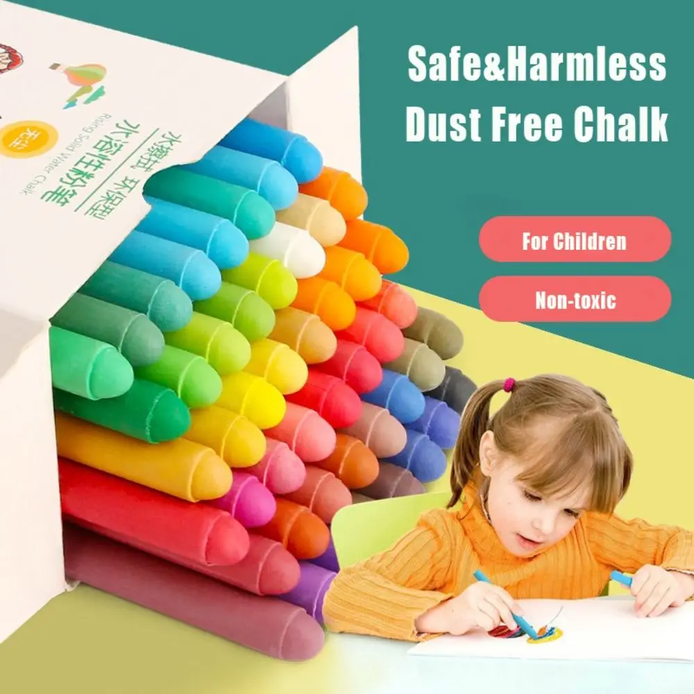 Colored Water-soluble Chalk Erasable