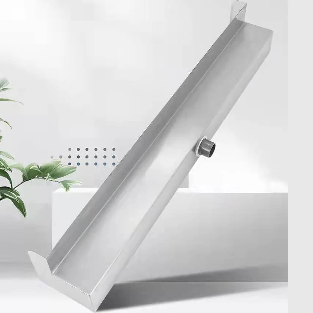 Fuente de cascada de acero inoxidable 304, cortina de agua para piscina,  derrames para jardinería al aire libre, 30cm-90cm - AliExpress, image size:1000x1000