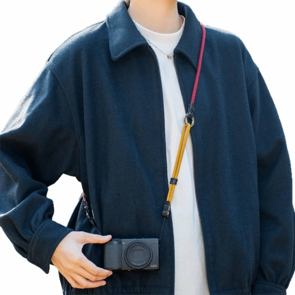 내구성 있는 소재의 카메라 숄더 스트랩, 캐논 G7X 시리즈/리코 GR 시리즈/DJI 포켓 3용 퀵 릴리즈 넥 스트랩 랜야드