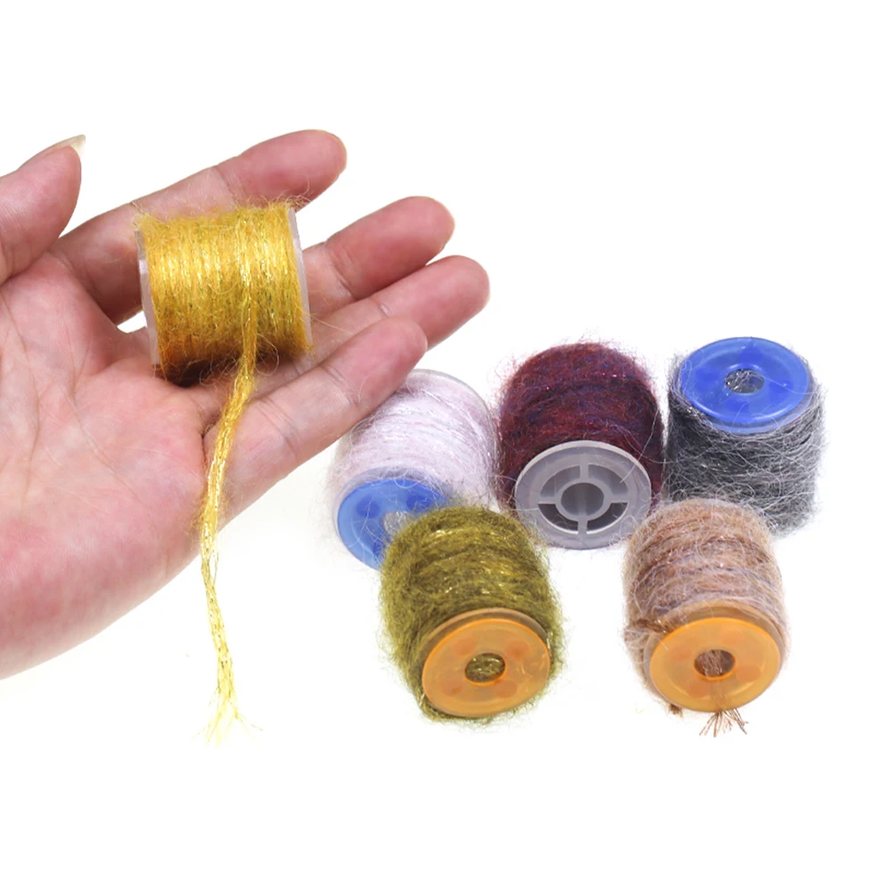 Vibrant Dirty Bug Yarn Set - Premium Mottled Dubbing Thread