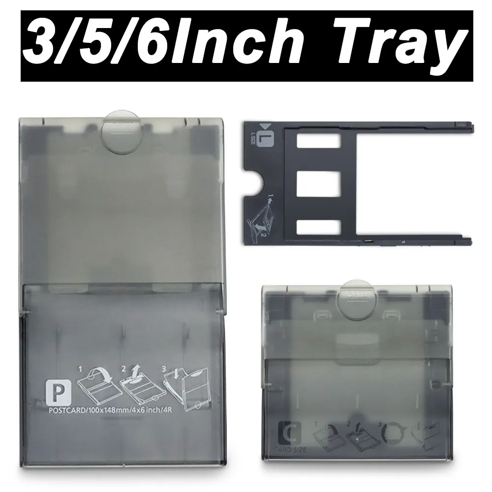 3 inch 5 inch 6 inch Paper Tray for Iconic Brand Selphy CP1500 CP1300 CP1200 CP910 CP900 Photo Paper Printer Card Size Paper Cassette