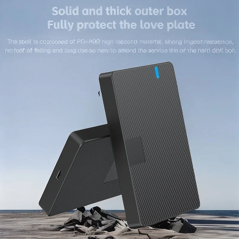 2.5" External Hard Drive Housing SATA to USB 3.0/USB-C3.1 HDD Enclosure Hard Drive Cases for for SSD External Storage HDD Box