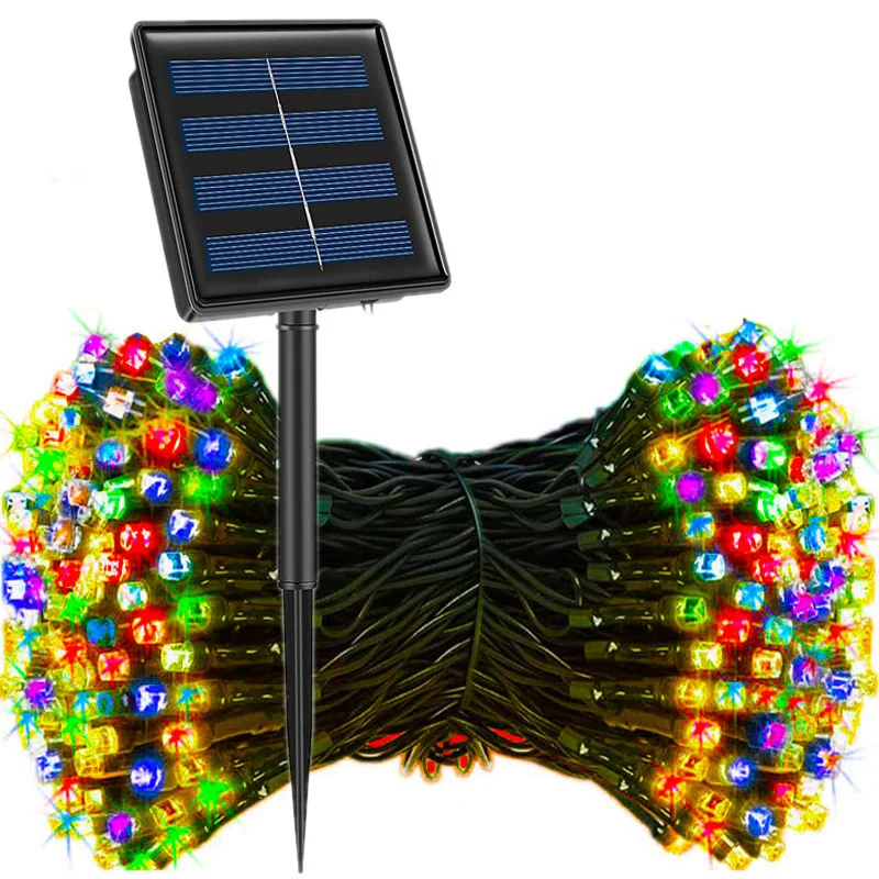 Enchanting Solar LED String Lights - 8 Modes