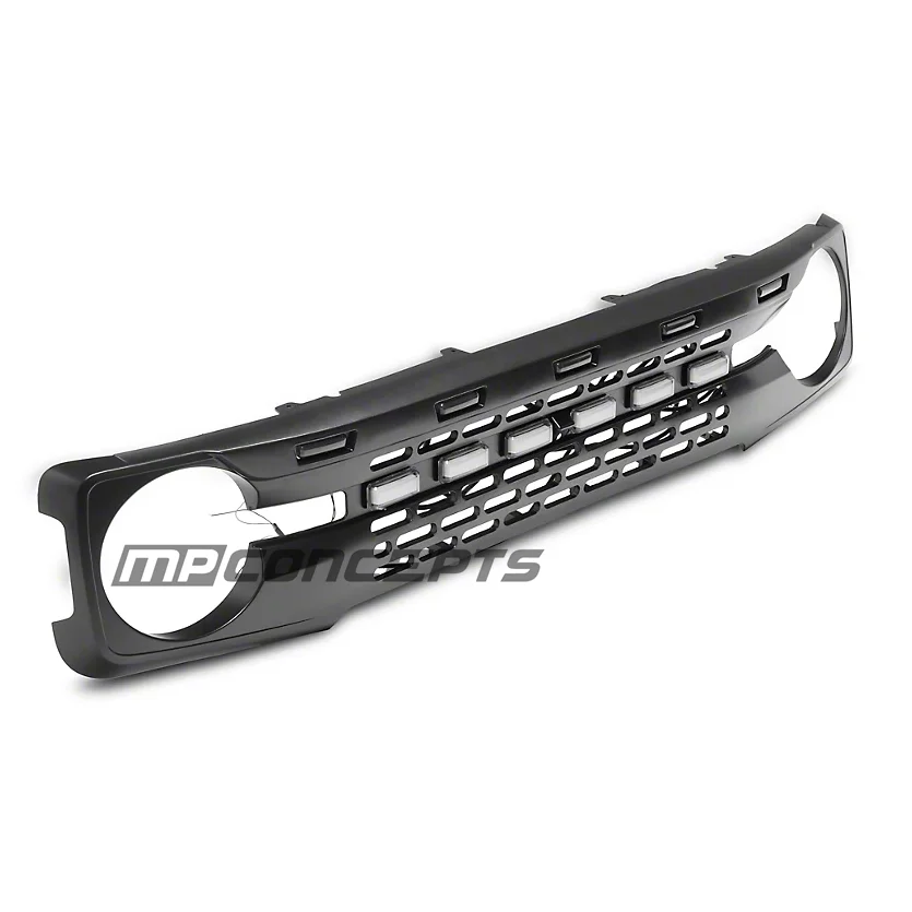 

MP Concepts LED Lighting Front Grille for 2021-2023 Ford Bronco Excluding Raptor F150 Qualis II Models