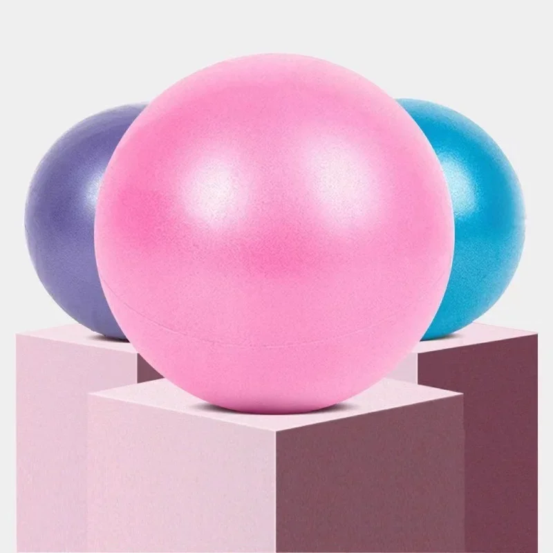 PVC Fitness Balls for Exercise, Yoga Ball, Thickened Explosion-proof, Home Gym, Pilates Equipment, 25cm