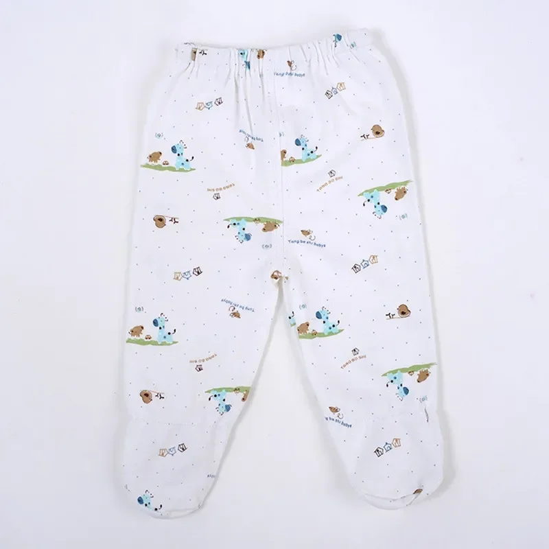 5 pz/set Set di Abbigliamento per Neonato Cartoon Baby Girl Outfit biancheria intima per ragazzi 0-3 M manica lunga indumenti da notte set di vestiti per bambini - immagine 5